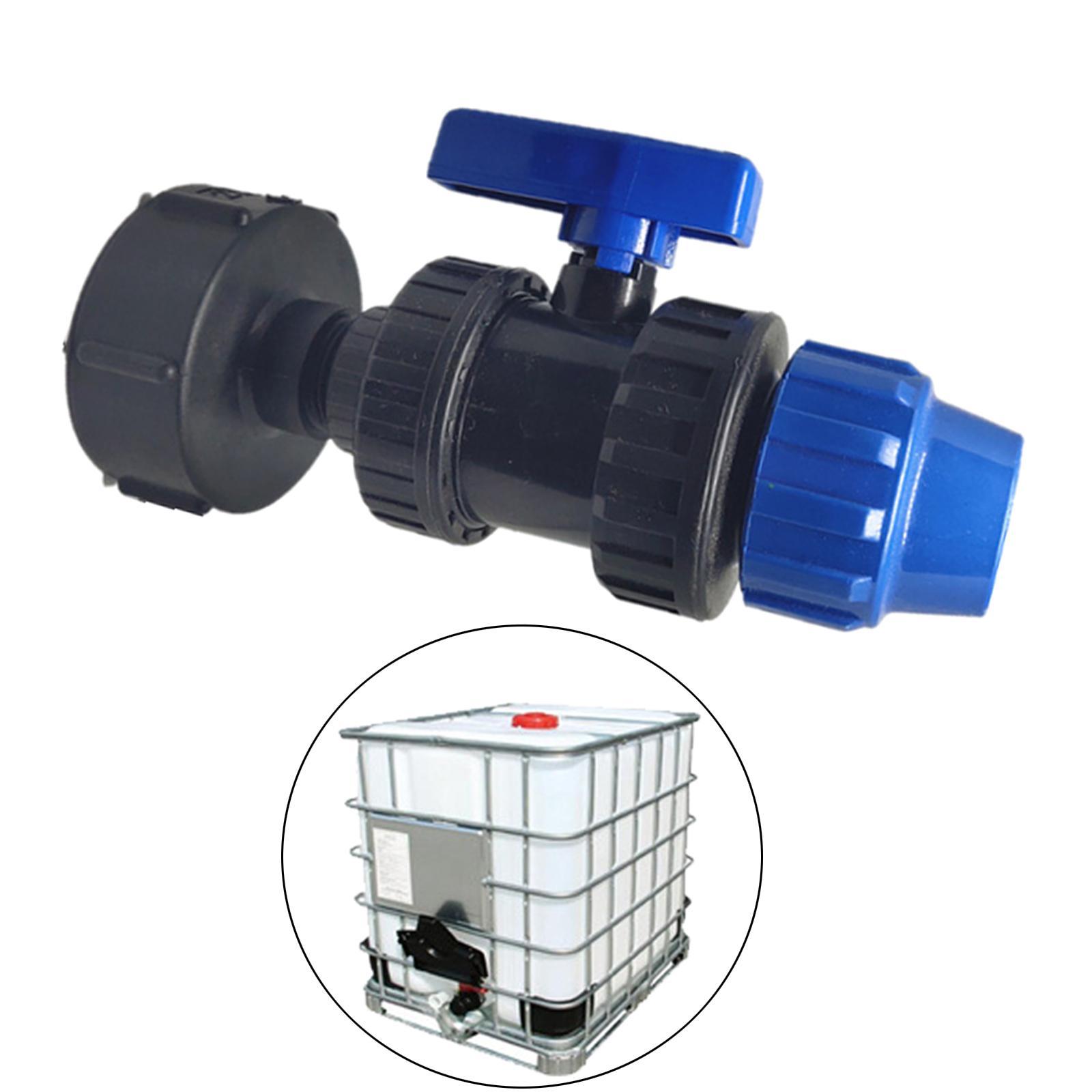 IBC Water Tank Hose Adapter ABS IBC Tank Adapter Replacement Water Tank Connector