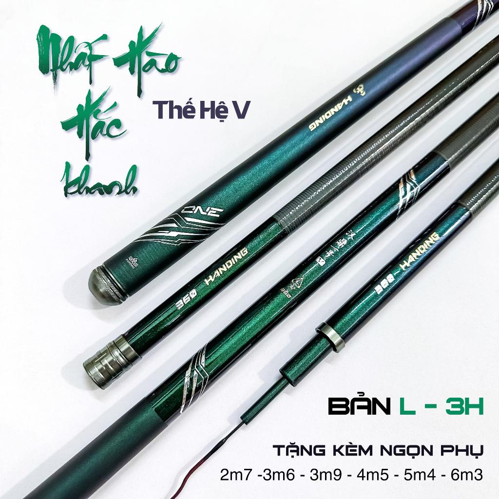 Cần tay Nhất Hào Hắc Khanh 3H, chuyên đánh cảm giác, rô, chép dịch vụ