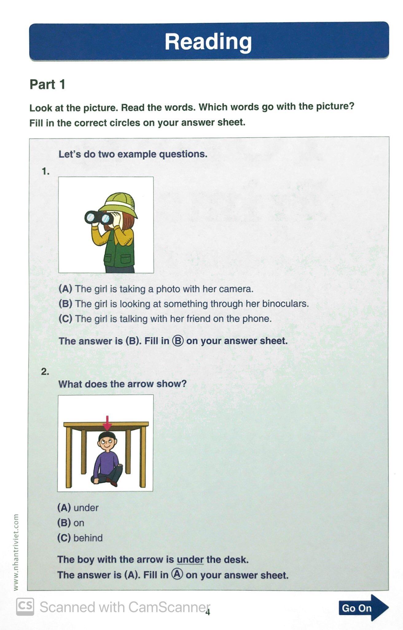 TOEFL Primary Step 1 - Practice Test (Kèm CD)