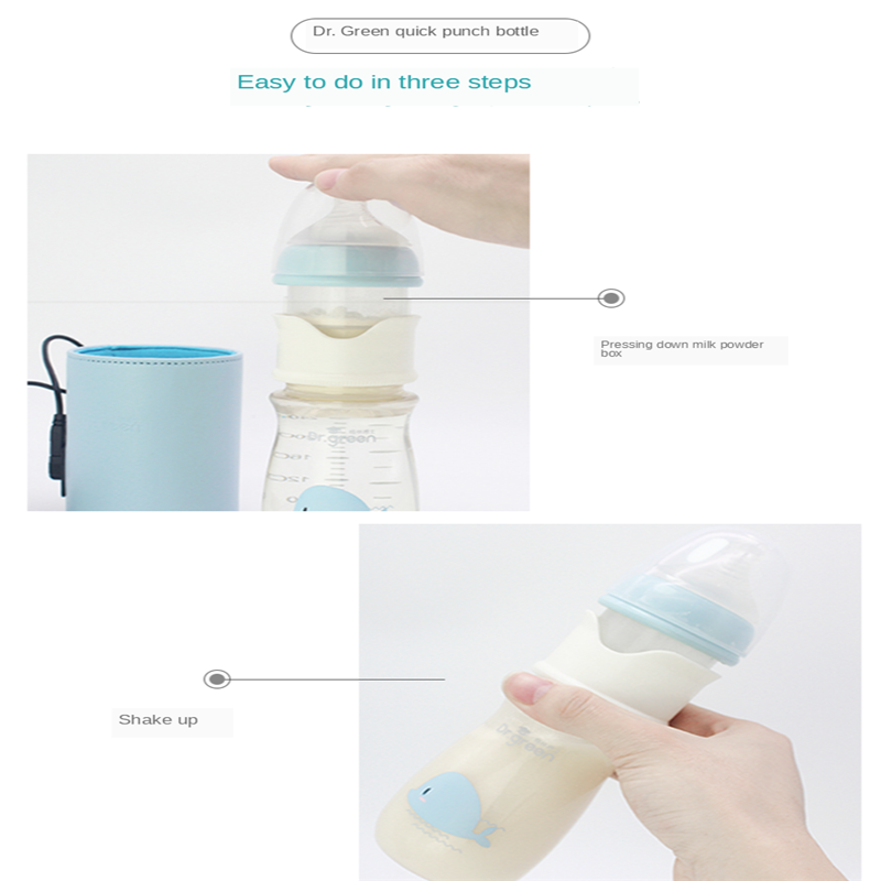 Bé PPSU Chai Thủy Tinh Rộng Khoan Nhanh Xả Cho Bé Sơ Sinh Bình Sữa Đào Tạo Cho Bé Phụ Kiện Bình Sữa Cho Bé