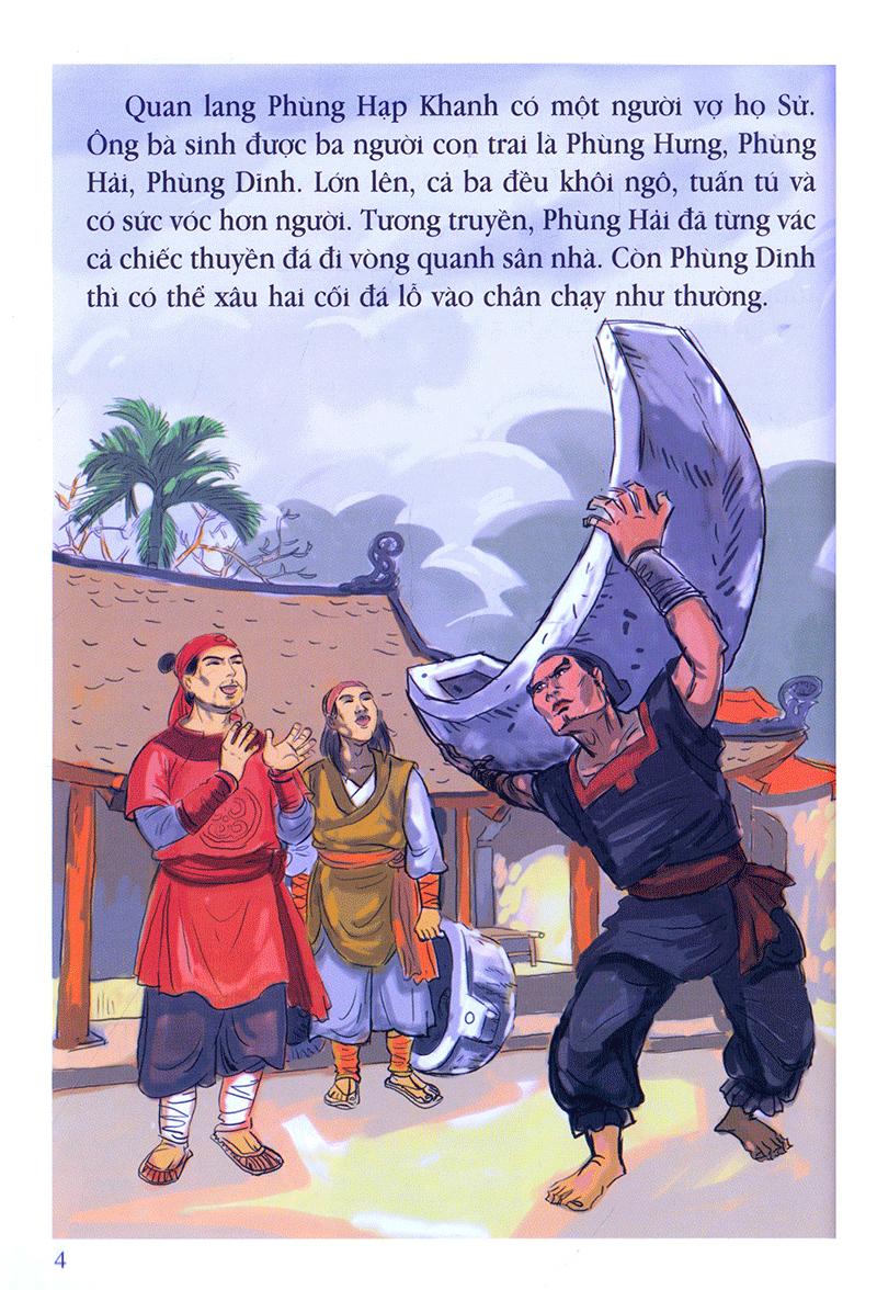 Tranh Truyện Lịch Sử Việt Nam - Phùng Hưng (Tái Bản 2023)