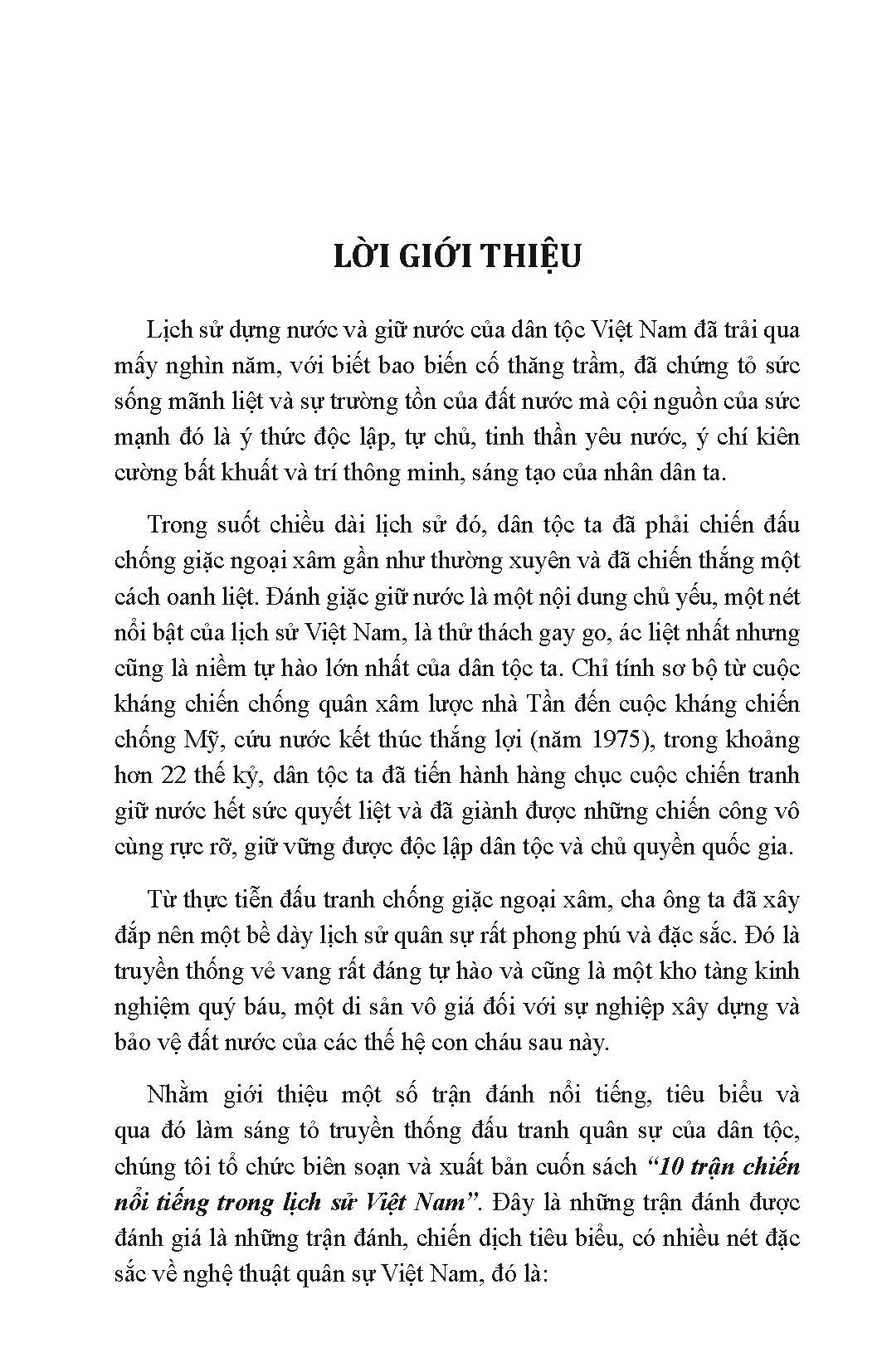 10 Trận Đánh Nổi Tiếng Trong Lịch Sử Việt Nam