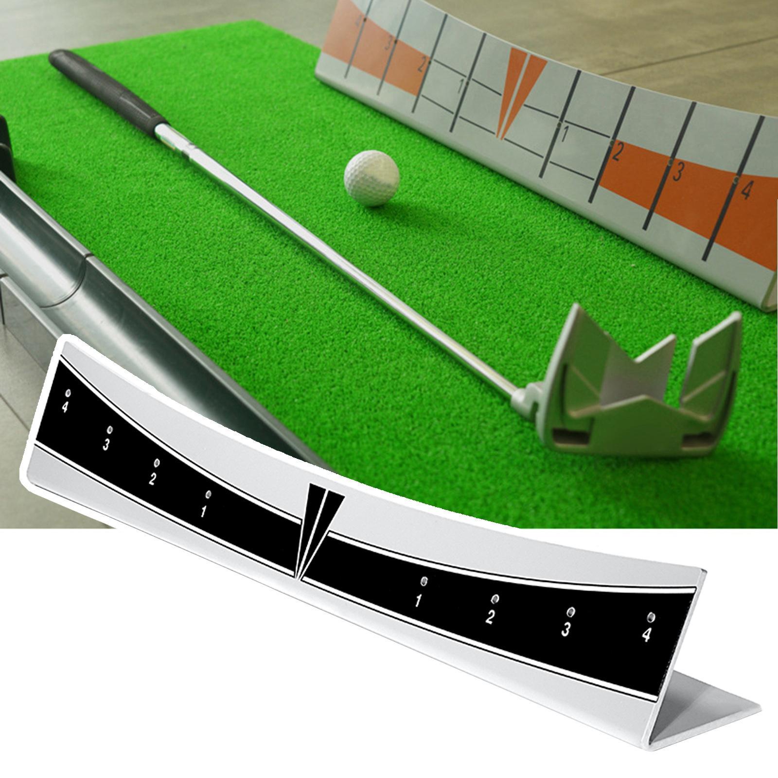 Golf Putting Training Alignment Aid Swing Trainer Practice Tool