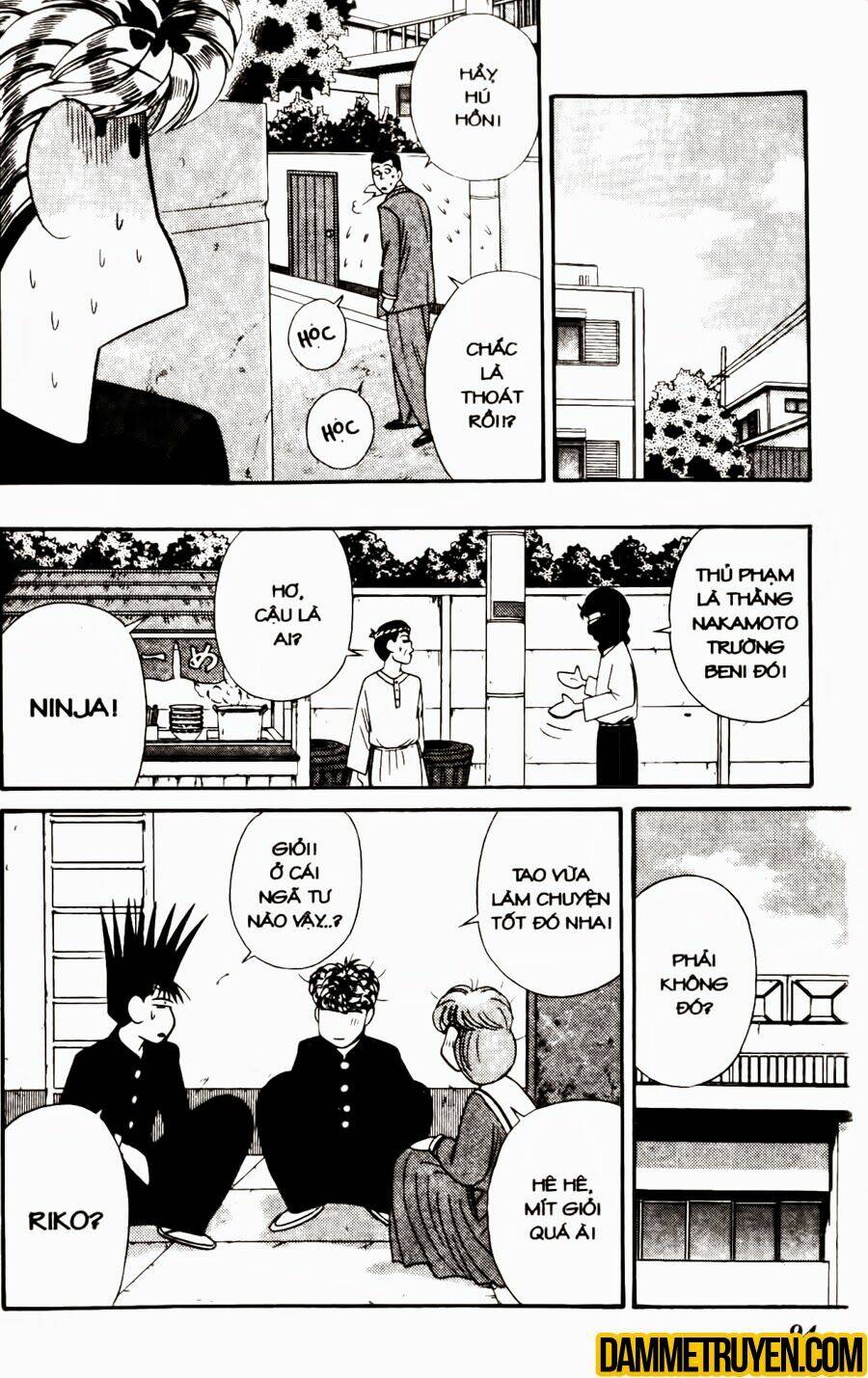 kyou kara ore wa - cặp bài trùng chapter 323 19