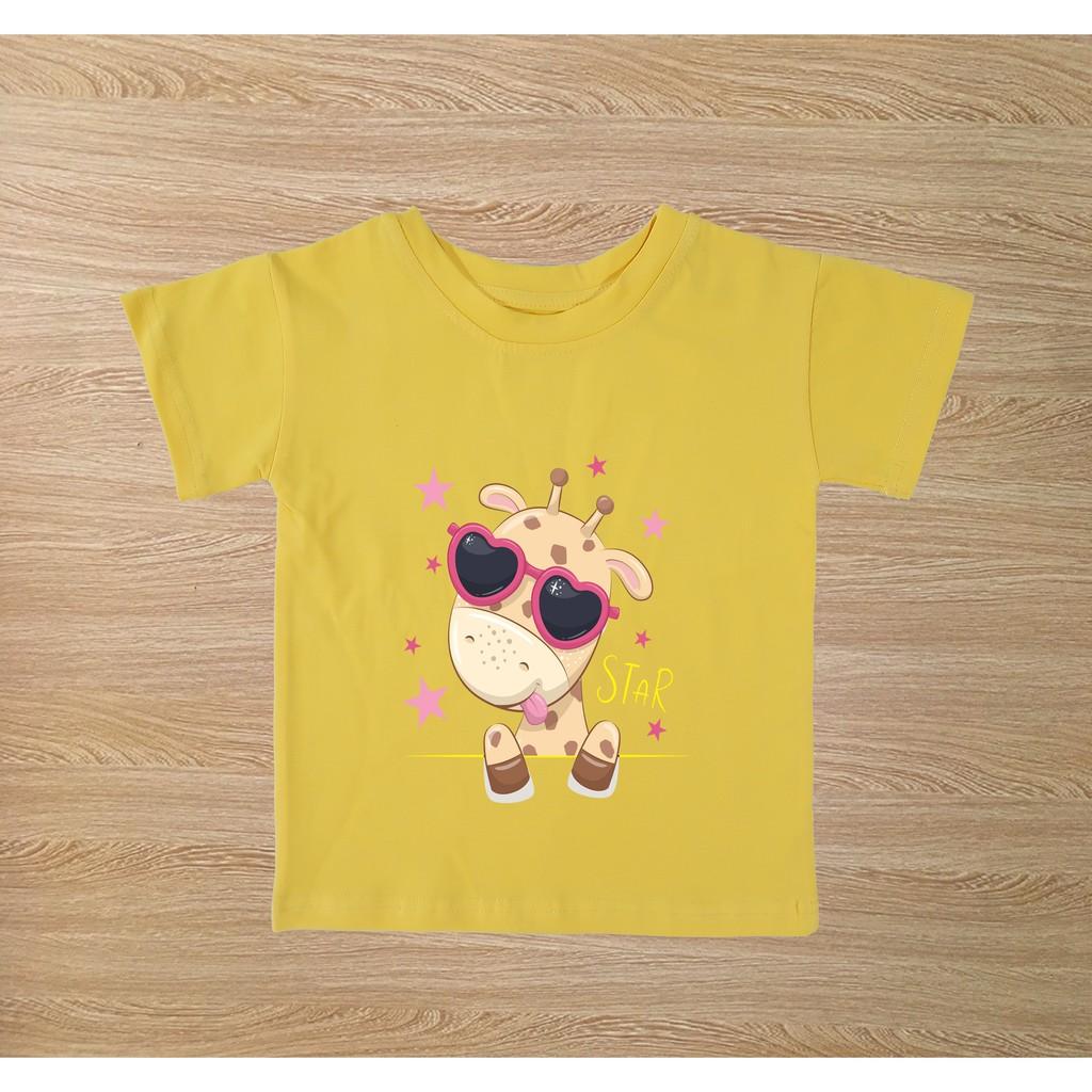 Áo thun trẻ em nam cotton 100% các màu : Mã 038