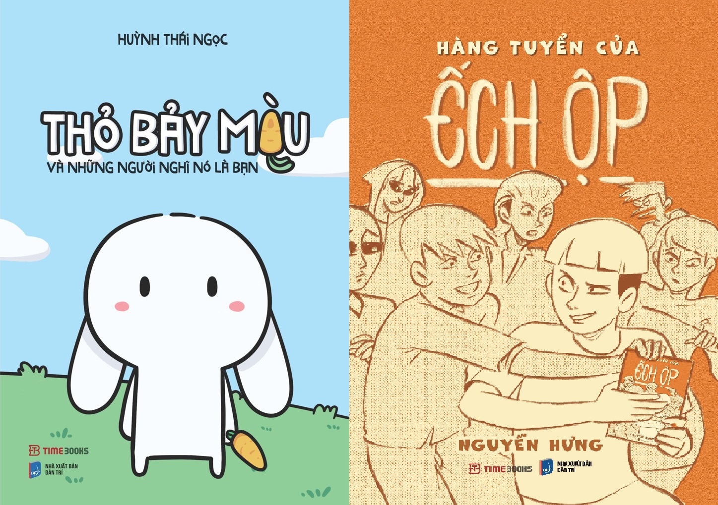 Combo Sách - Hàng Tuyển Của Ếch Ộp Thỏ Bảy Màu Và Những Người Nghĩ Nó Là Bạn