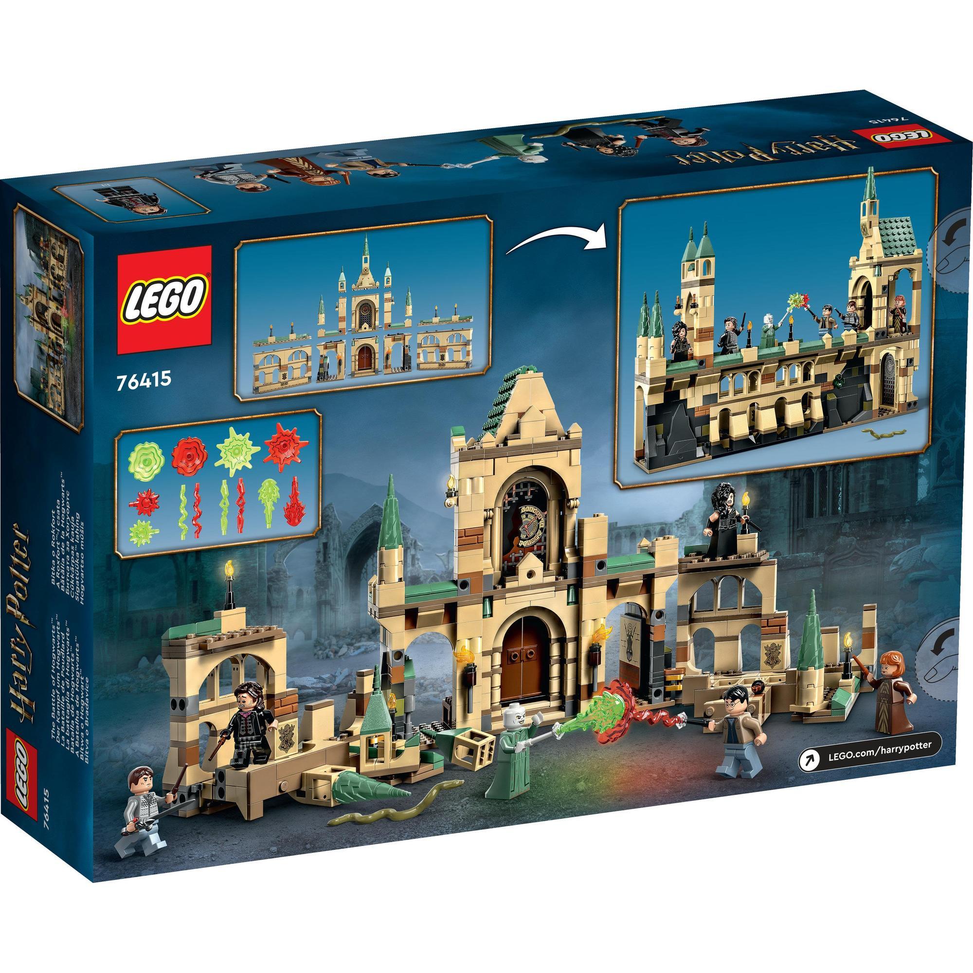 LEGO HARRY POTTER 76415 Đồ chơi lắp ráp Trận chiến tại trường Hogwarts (730 chi tiết)