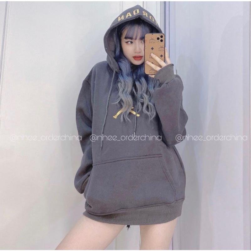 Áo swt nỉ cổ tròn cotton tay bồng ------- ÁO NỈ HOODIE NÉM BÓNG