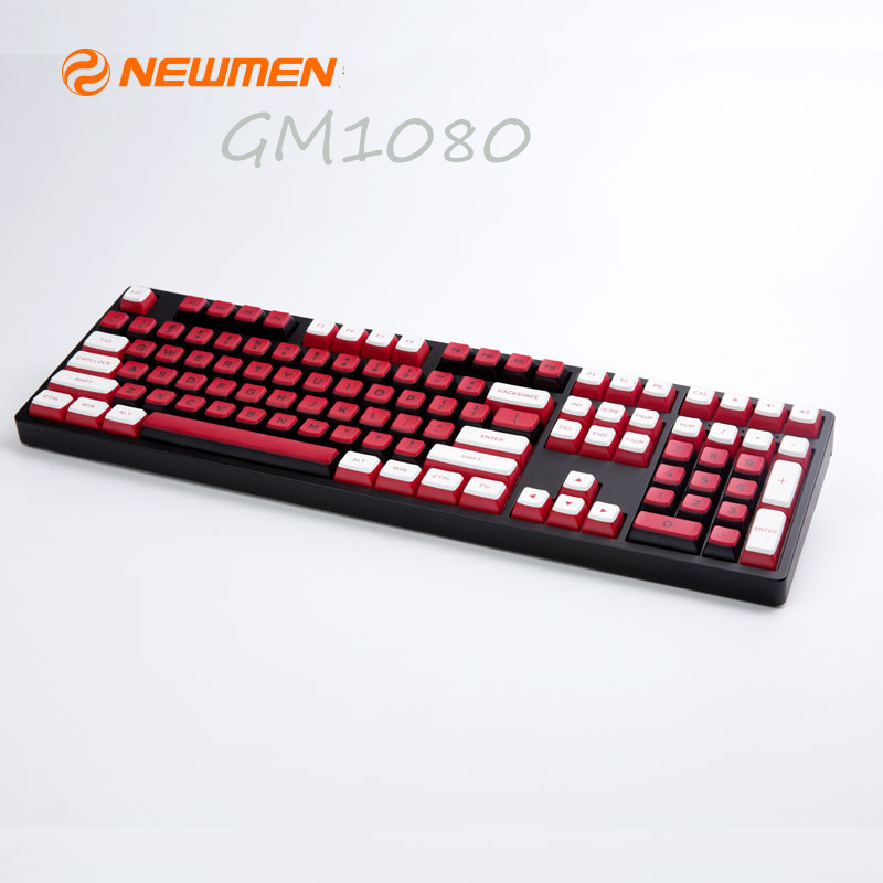 Bàn phím cơ không dây Newmen GM1080 phiên bản đặc biệt dành cho Gaming và Typing tốc độ cao - Hàng Chính Hãng