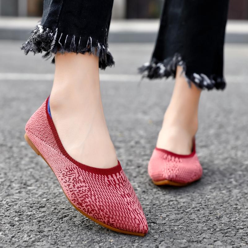 2020 Fashion women flat outdoor sneakers casual sport shoes