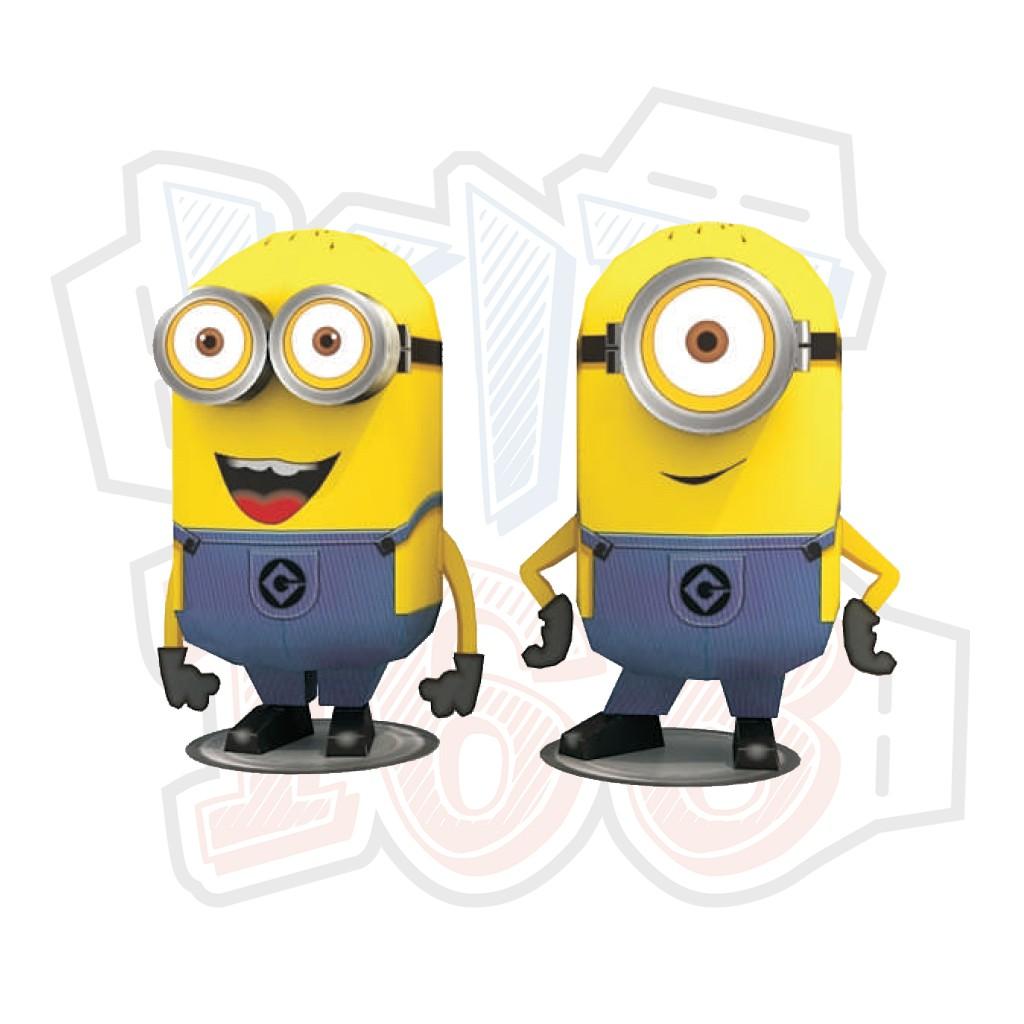 Mô hình giấy Anime Cartoon Minions - Despicable Me