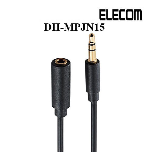 Cáp AV nối 3.5φ ELECOM DH-MPJN15 (1.5m) - Hàng Chính Hãng