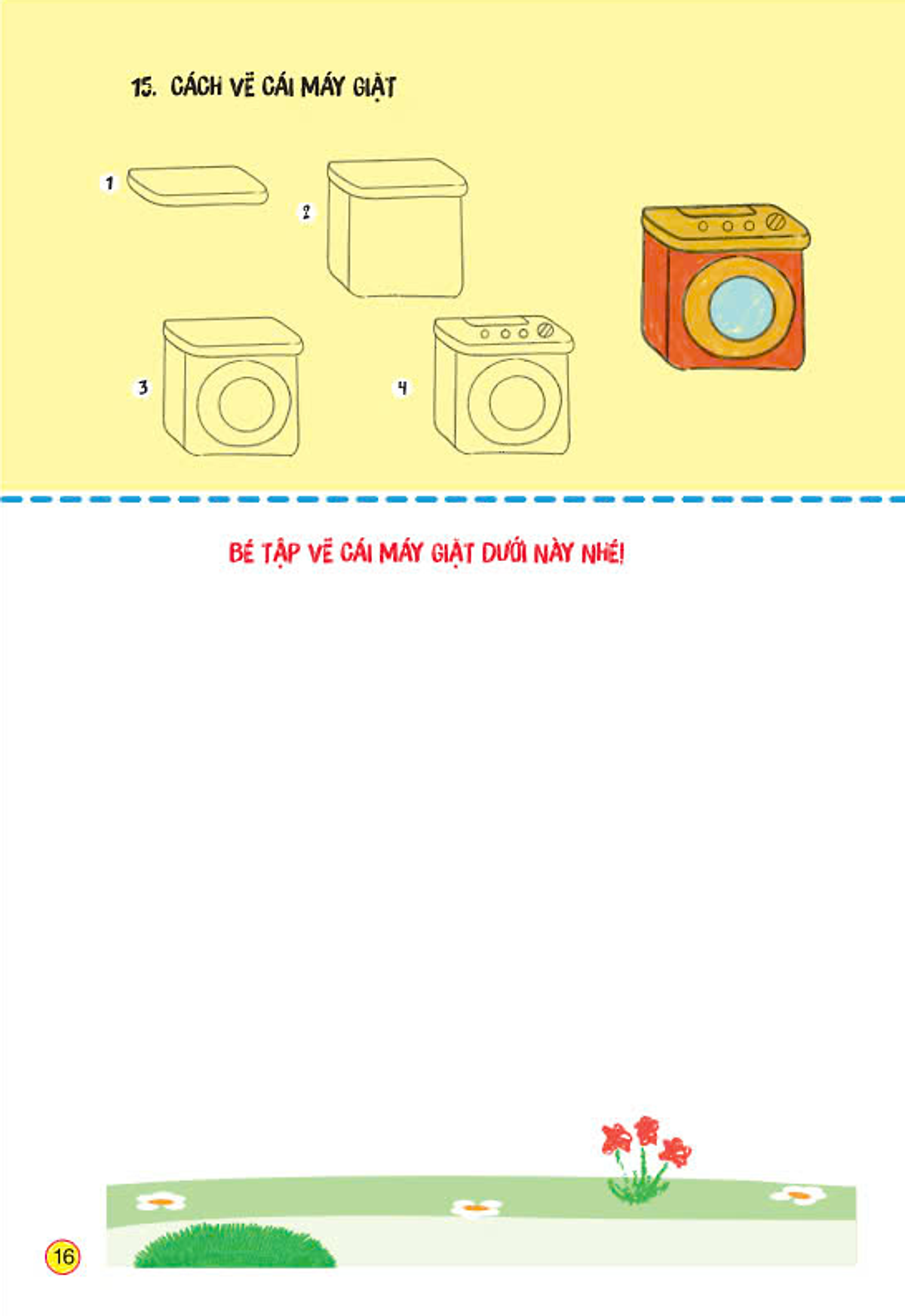 Sách - Sách Tô Màu - Bé Tập Làm Họa Sĩ - Bé Tập Vẽ Các Đồ Vật