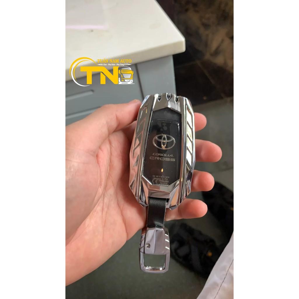 Ốp Chìa khóa xe Toyota Cross, Corolla Cross 2021 2020, Toyota Camry mẫu mới nhất 2021, 2020, 2019