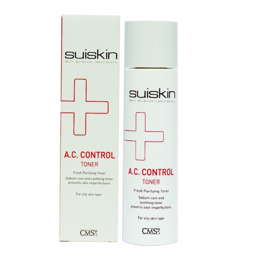 Nước hoa hồng dưỡng da trị mụn Suiskin A.C.Control Toner 150ml