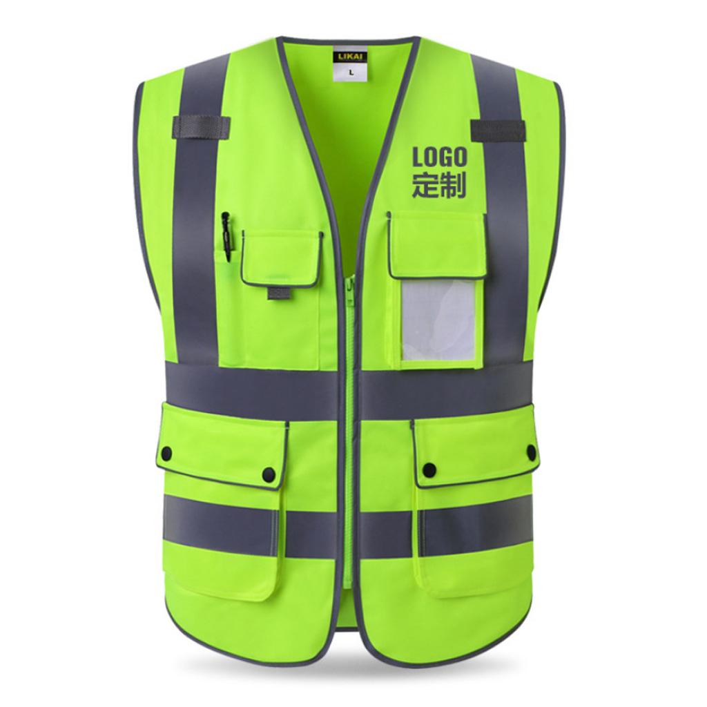 Reflective Safety Vest Construction Traffic Waistcoat