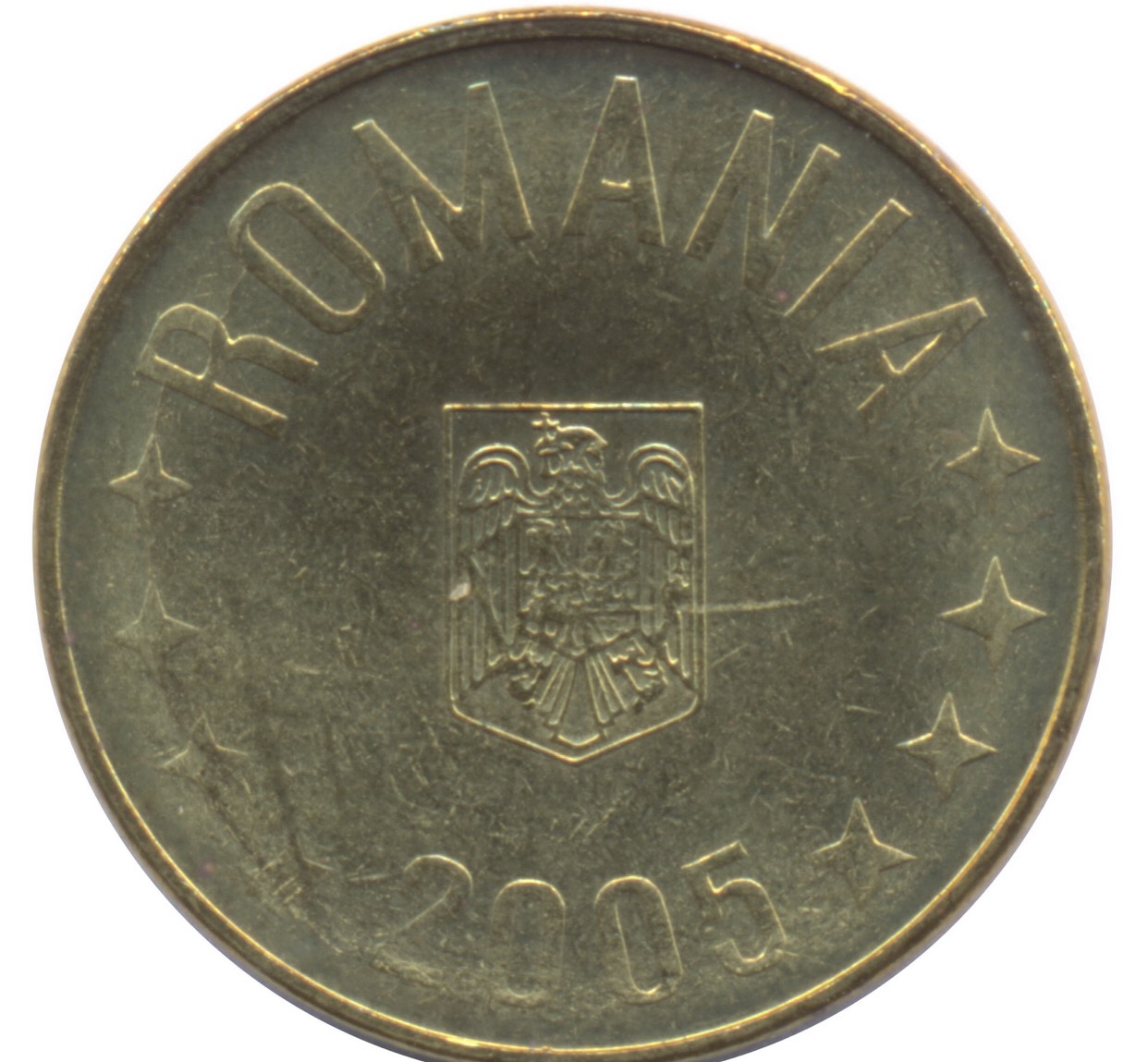 Đồng xu Romania 1 ban sưu tầm