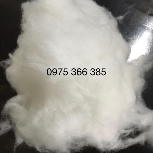 Bông Gòn nhồi gối cao cấp (bông microfiber ) 1kg