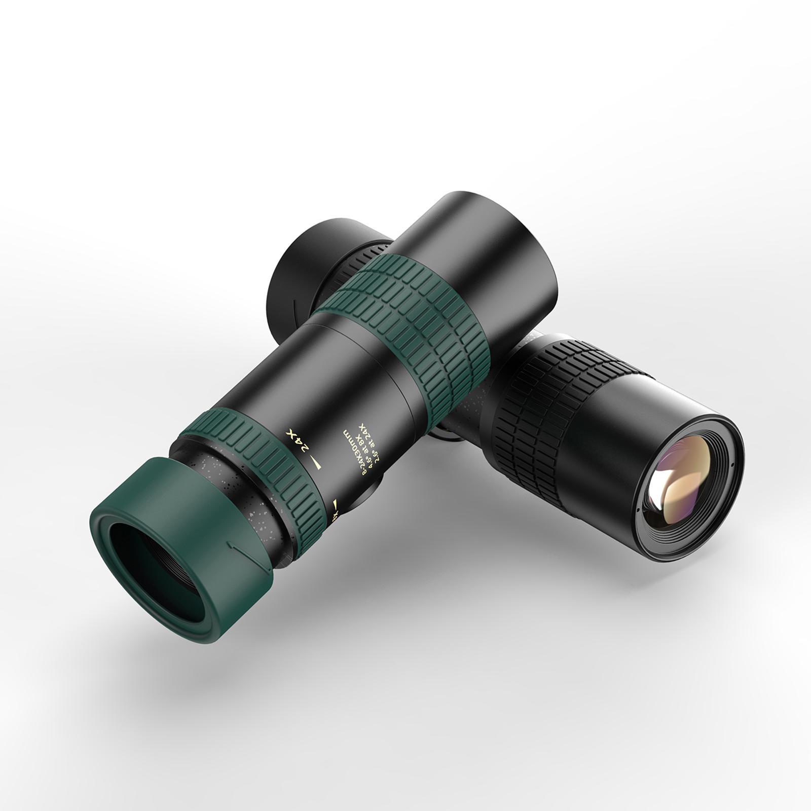 8-24X30 HD Zoom Monocular Scope for Traveling Concert Hiking Telescope