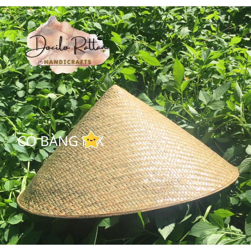Nón cỏ bàng- Nón du lịch- Quà lưu niệm- Nón trang trí quán, biểu diễn văn nghệ