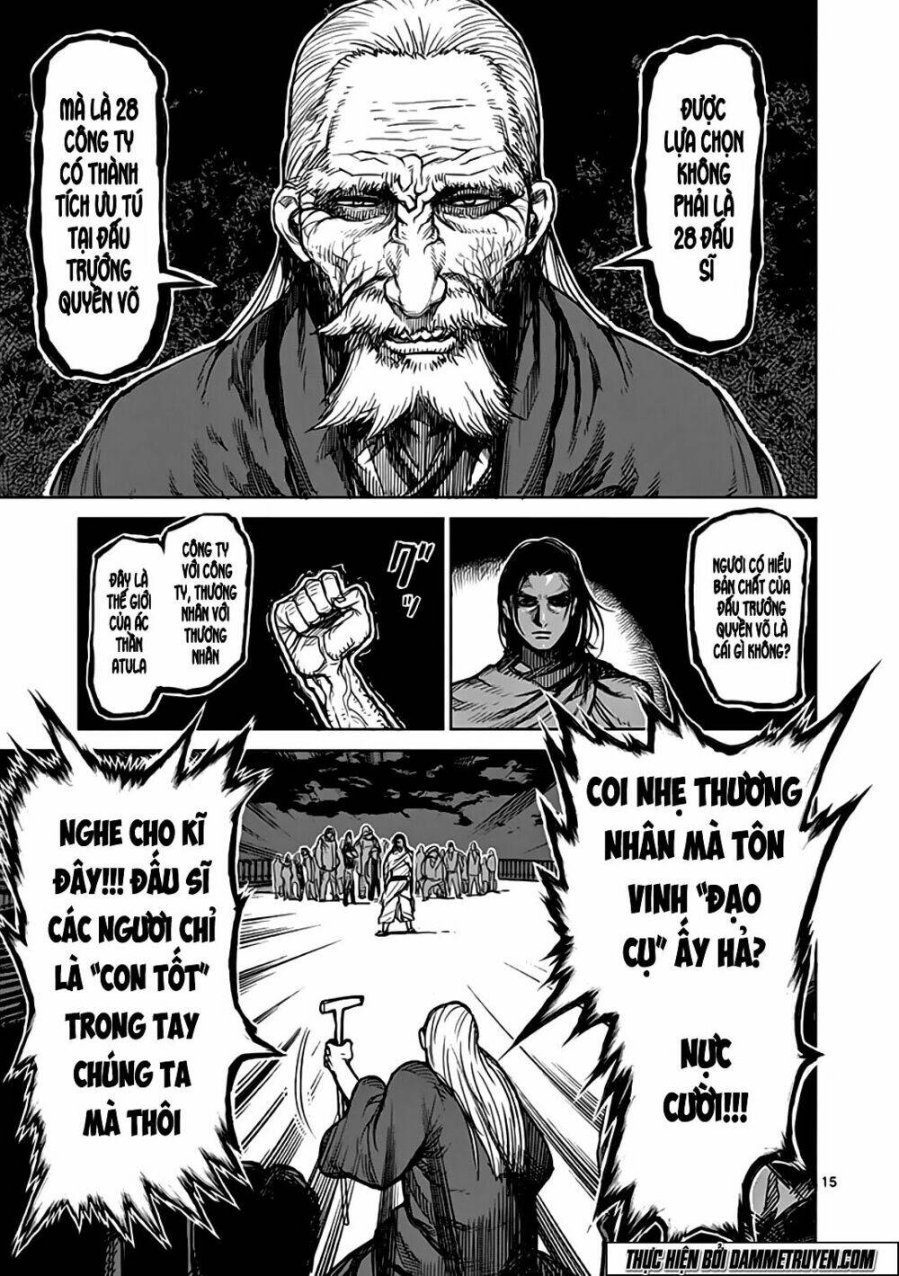 tokita ouma - đấu sĩ atula chapter 30 16