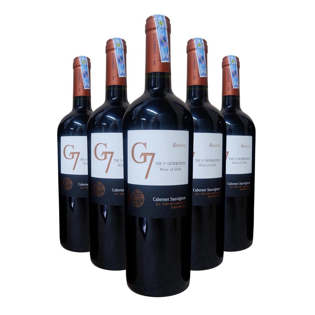 Rượu vang Chile G7 Reserva Cabernet