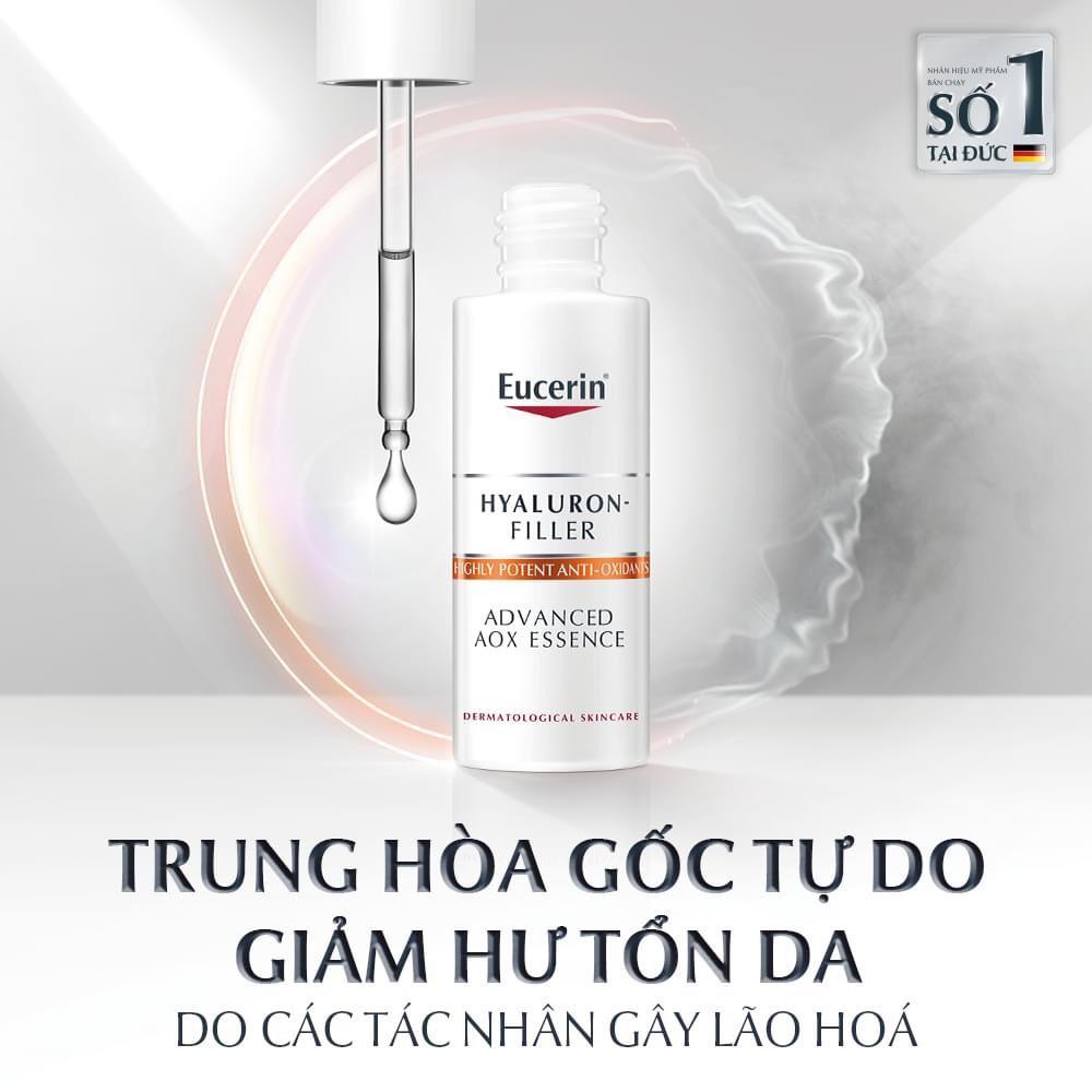 Eucerin Tinh Chất Ngăn Ngừa Lão Hóa Hyaluron Filler Advanced AOX Essence 30ml