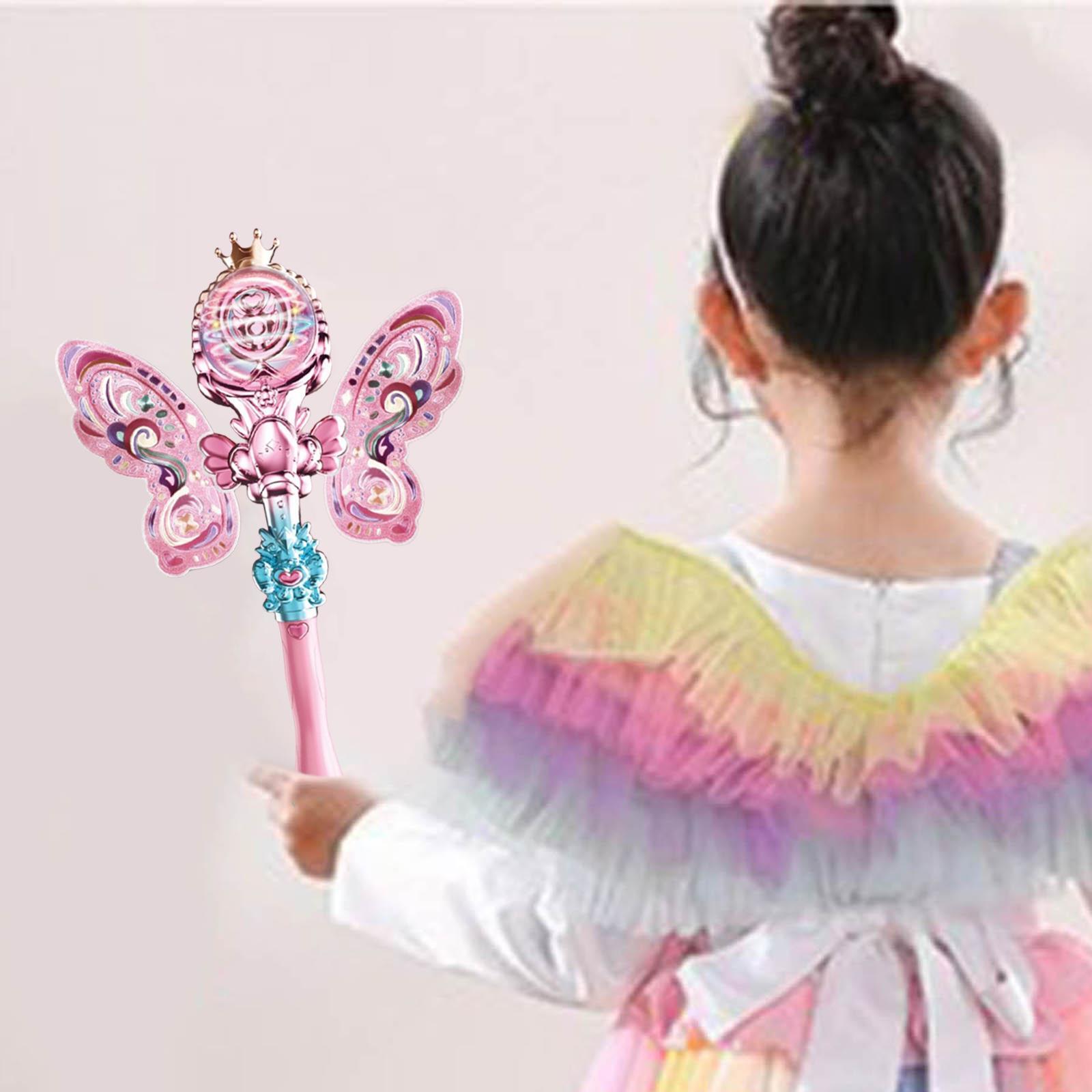 Light up Princess Wands Light up Toy for Halloween Birthday Gift Photo Props