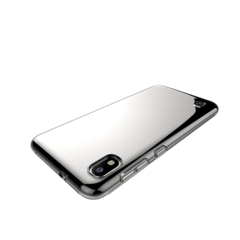Ốp lưng dẻo dành cho Samsung Galaxy A10 hiệu Ultra Thin mỏng 0.6mm chống trầy - Hàng chính hãng