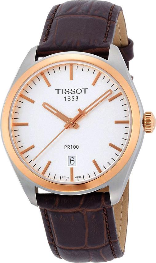 Đồng Hồ Nam Dây Da Tissot T101.410.26.031.00 (39mm) - Nâu