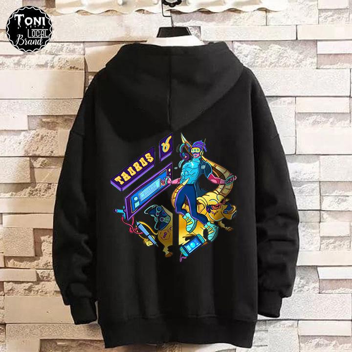 Áo Hoodie Local Brand Unisex KIM NGƯU Nỉ Bông Form Rộng Full Box (HD9050L - Bộ Sưu Tập 12 Cung Hoàng Đạo)