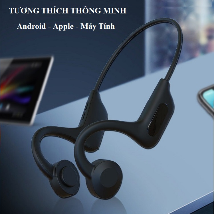 Tai Nghe Bluetooth Kiểu Dáng Thể Thao M1 - Tích Hợp Khe Cắm Thẻ Nhớ TF - Hiệu Ứng Âm Thanh Nổi Sống Động