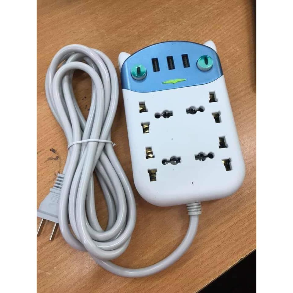 Ổ ĐIỆN USB 7 CỔNG HÌNH CON MÈO SIÊU TIỆN DỤNG