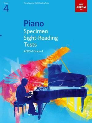 PIANO SPECIMEN SIGHTREADING TESTS GRADE 4