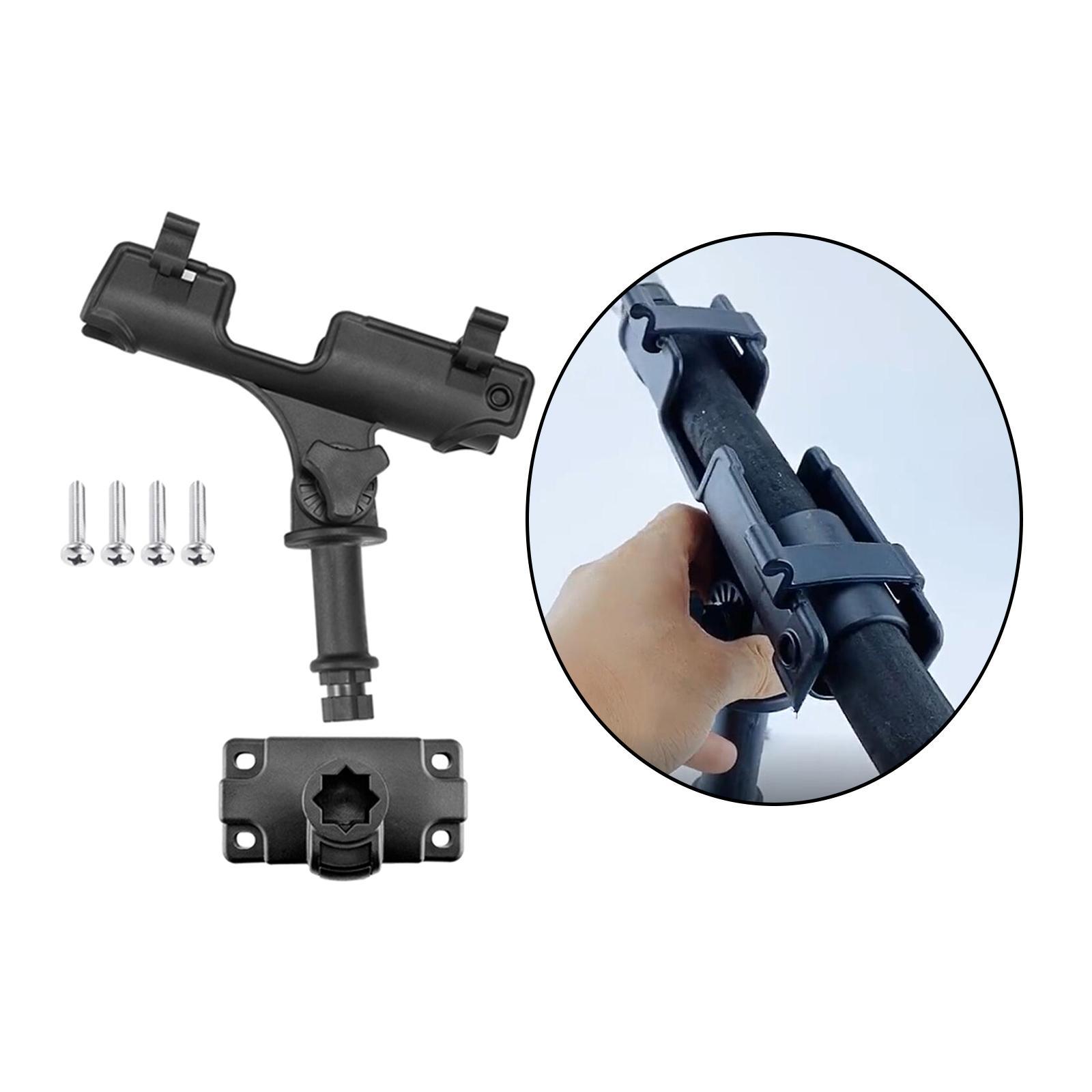 360° Adjustable Kayak Fishing Boat Flush Mount Rod Holder Rest Kit