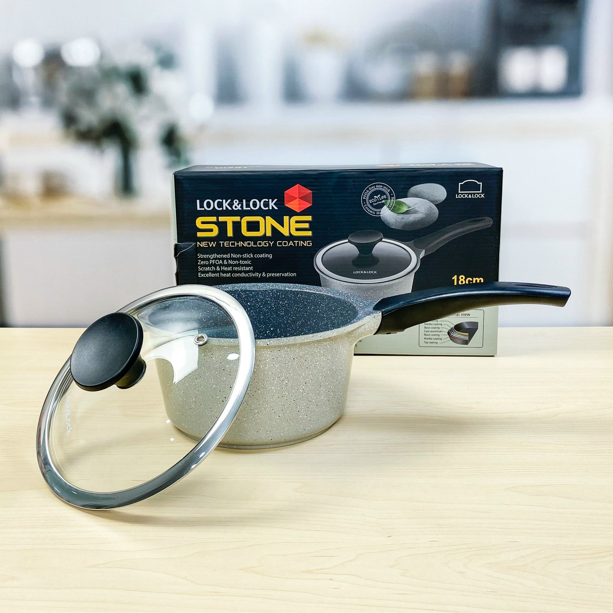 Quánh Đá Stone 7 Lớp Cao Cấp 18cm LCA6181D