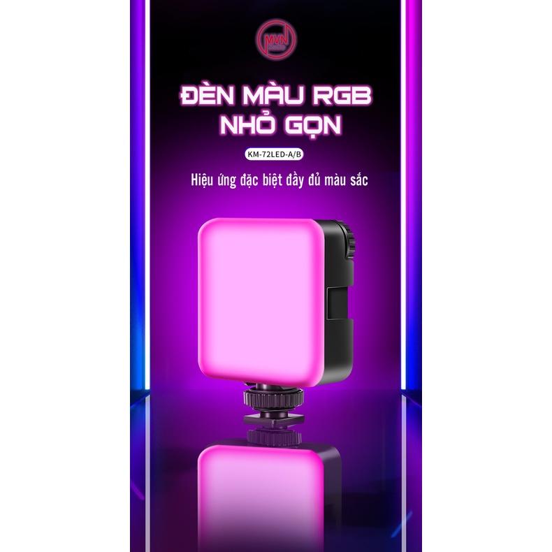 Đèn Led nhiều màu đa năng, đa hiệu ứng hỗ trợ quay video / chụp ảnh / phát sóng trực tiếp - MVN Studio