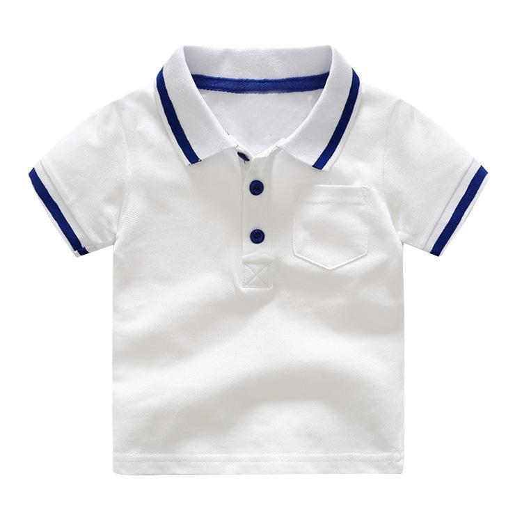 ÁO POLO COTTON BÉ TRAI 11-30KG BASIC