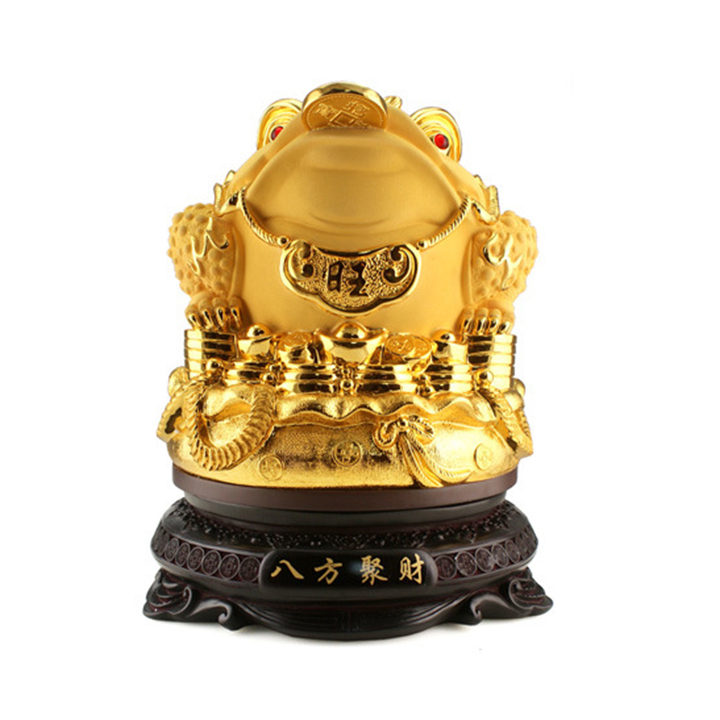 Thiềm Thừ Phong Thủy Vàng Cỡ Đại