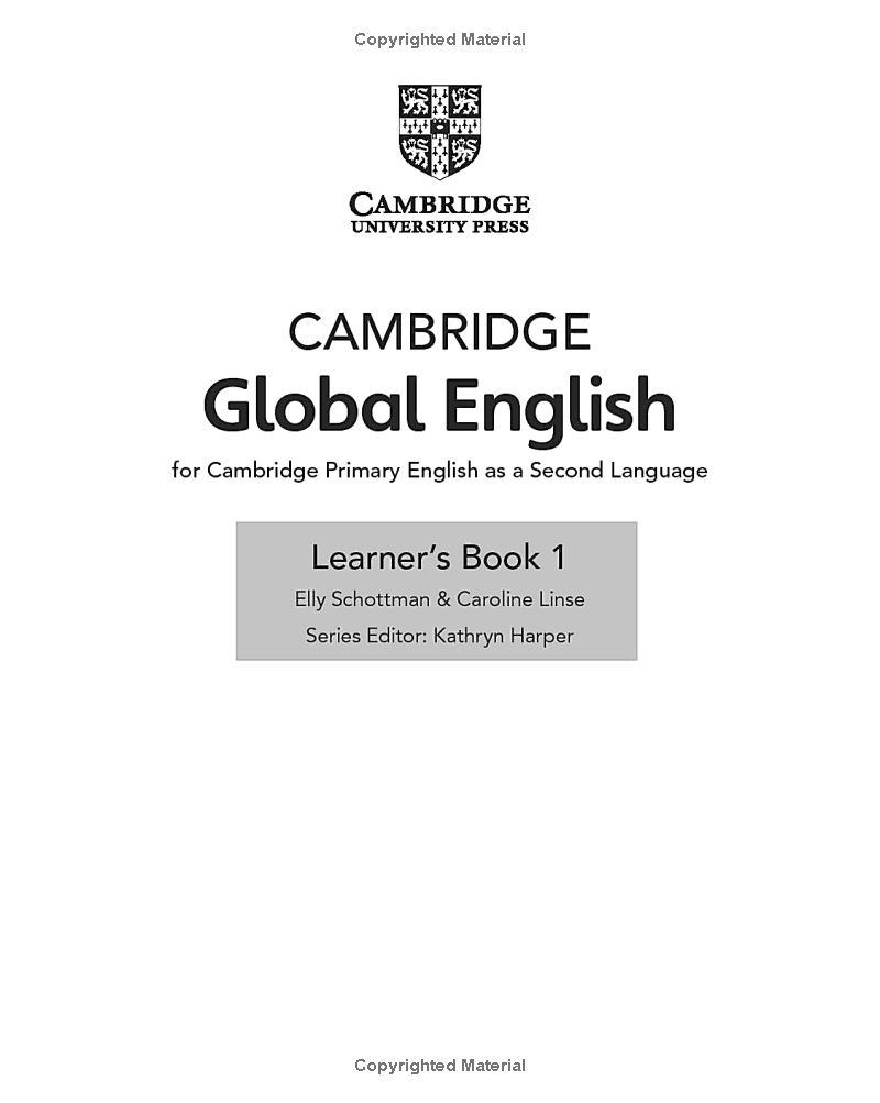 Cambridge Global English Learner's Book 1 With Digital Access (1 Year) 2nd Edition