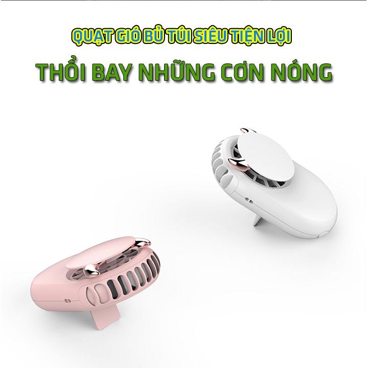 QUẠT SẠC CẦM TAY MINI X-MONSTER  3 TỐC ĐỘ – ĐỘC, LẠ, TIỆN DỤNG