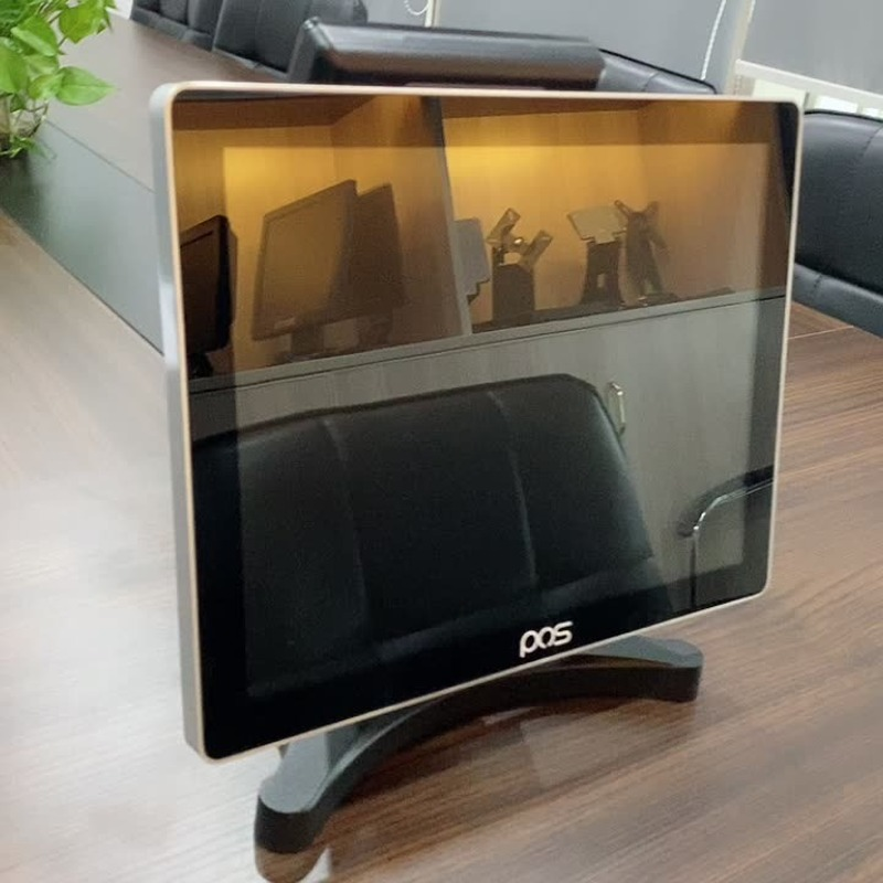 Máy tính tiền 15 inch Hệ thống Pos bán lẻ Hệ thống Pos màn hình kép Máy tất cả trong một máy tính bảng