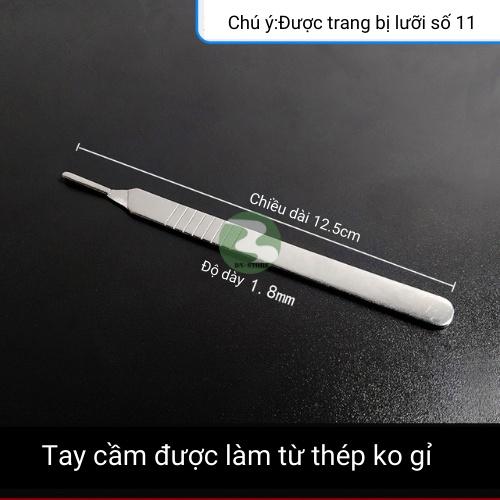 Dao mổ thú y DOCTORE Kèm 10 lưỡi dao số 23