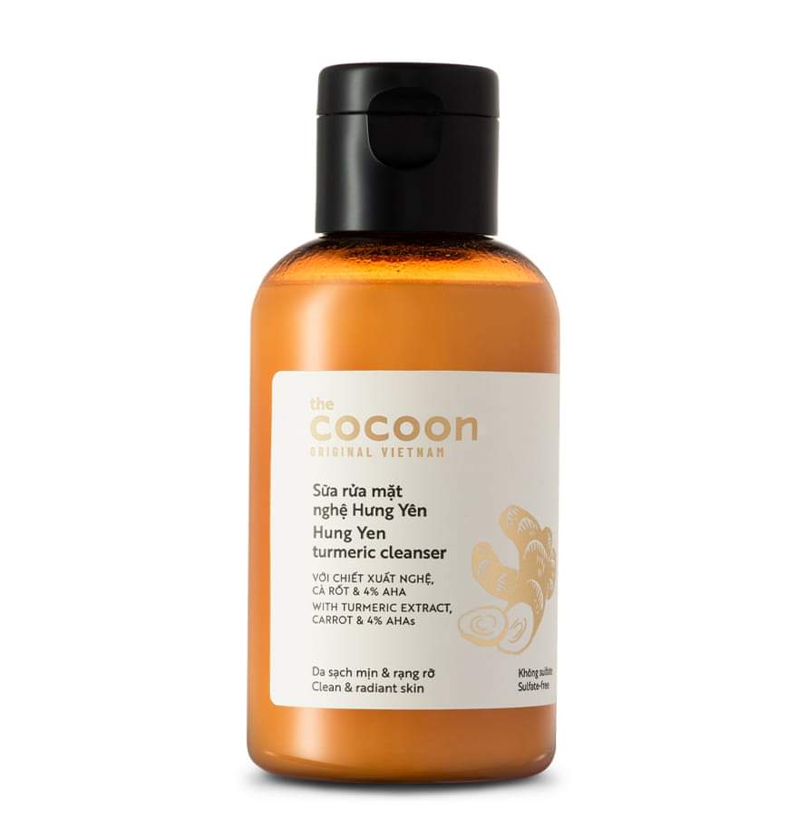 Sữa rửa mặt Cocoon tinh chất nghệ Hưng Yên giúp da sạch mịn và rạng rỡ 310ml - Thanh Mộc Hương Hà Tĩnh