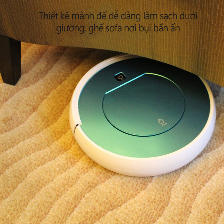 Robot Hút Bụi Lau Dọn Sàn Tự Động FR 6 - Nhỏ Gọn - Thông Minh - Tiện Lợi - Hiện Dại