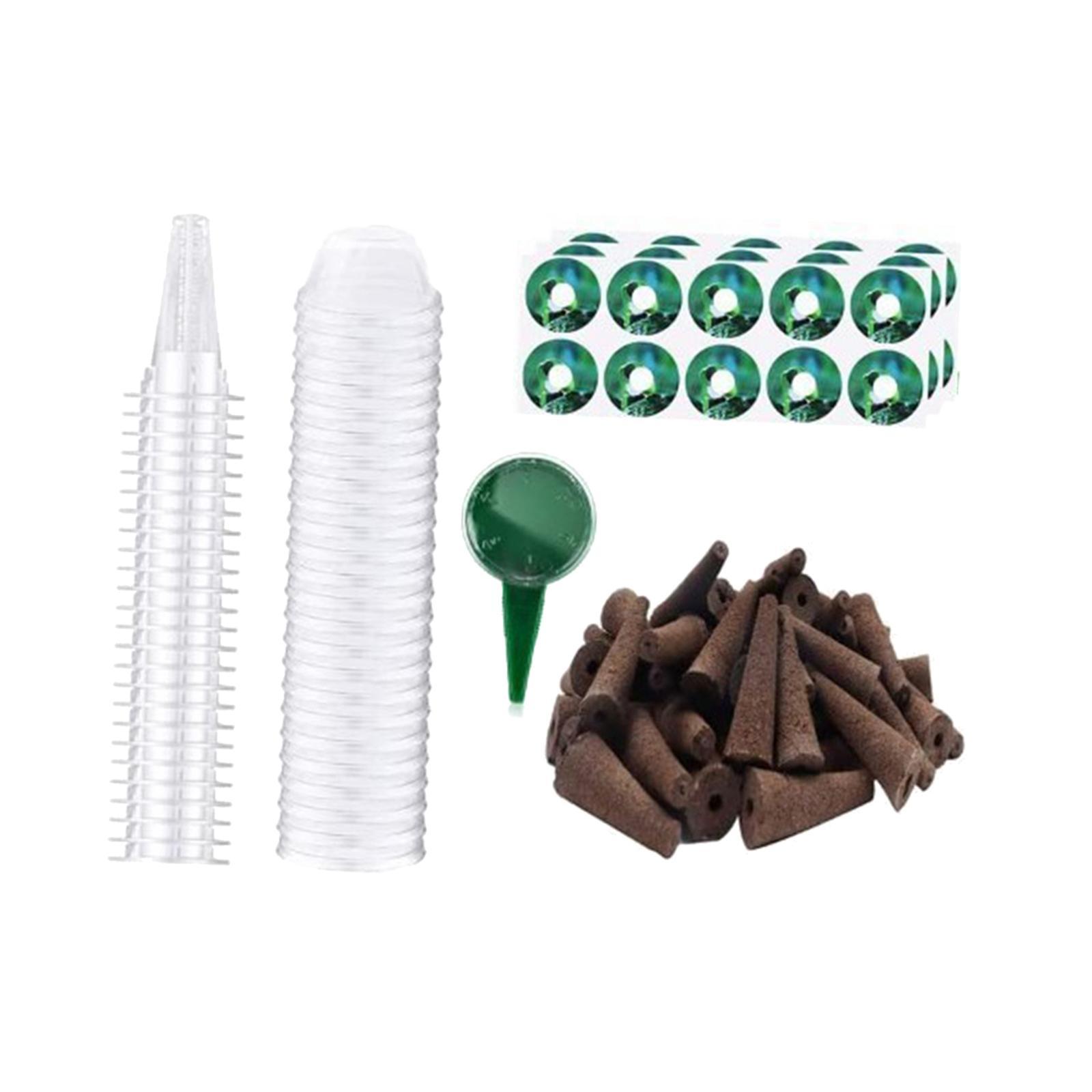 Grow Baskets Containers Replacement Garden Slotted Cups for Hydroponics