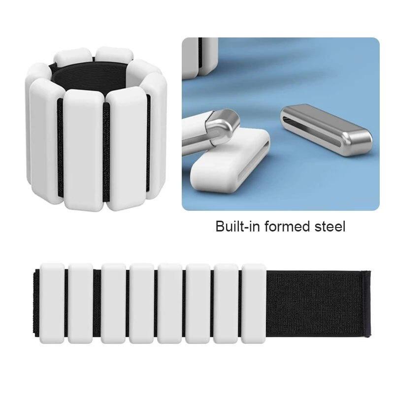 Weight-bearing Bracelet Men and Women Yoga Silicone Wrist Weight-bearing Sandbag Running Leggings Fitness Equipment