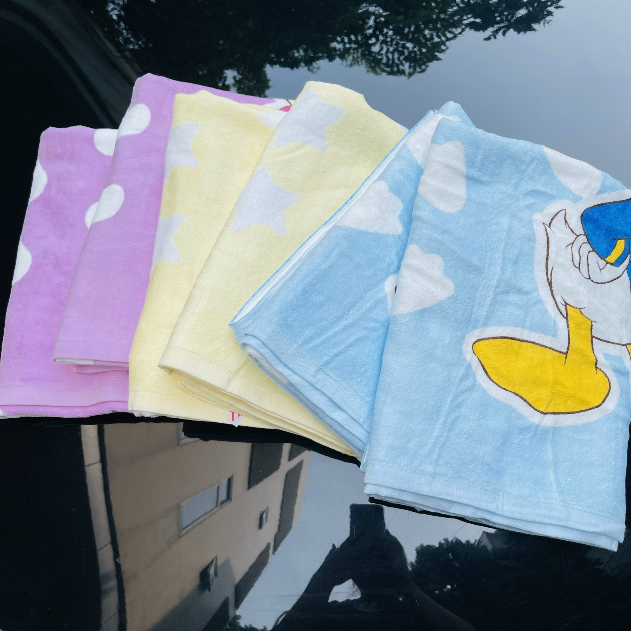 Khăn tắm trẻ em cỡ lớn MJ, chất liệu cotton cao cấp, Xuất Nhật