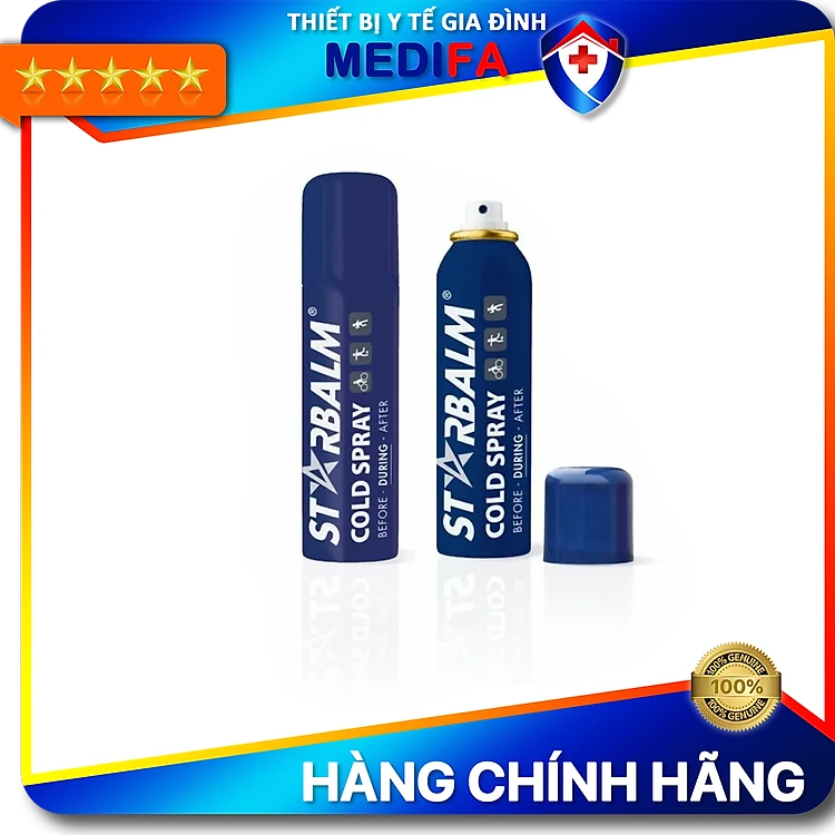 Chai Xịt Lạnh Giảm Đau Starblam Hỗ Trợ Giảm Đau Nhức Và Chấn Thương