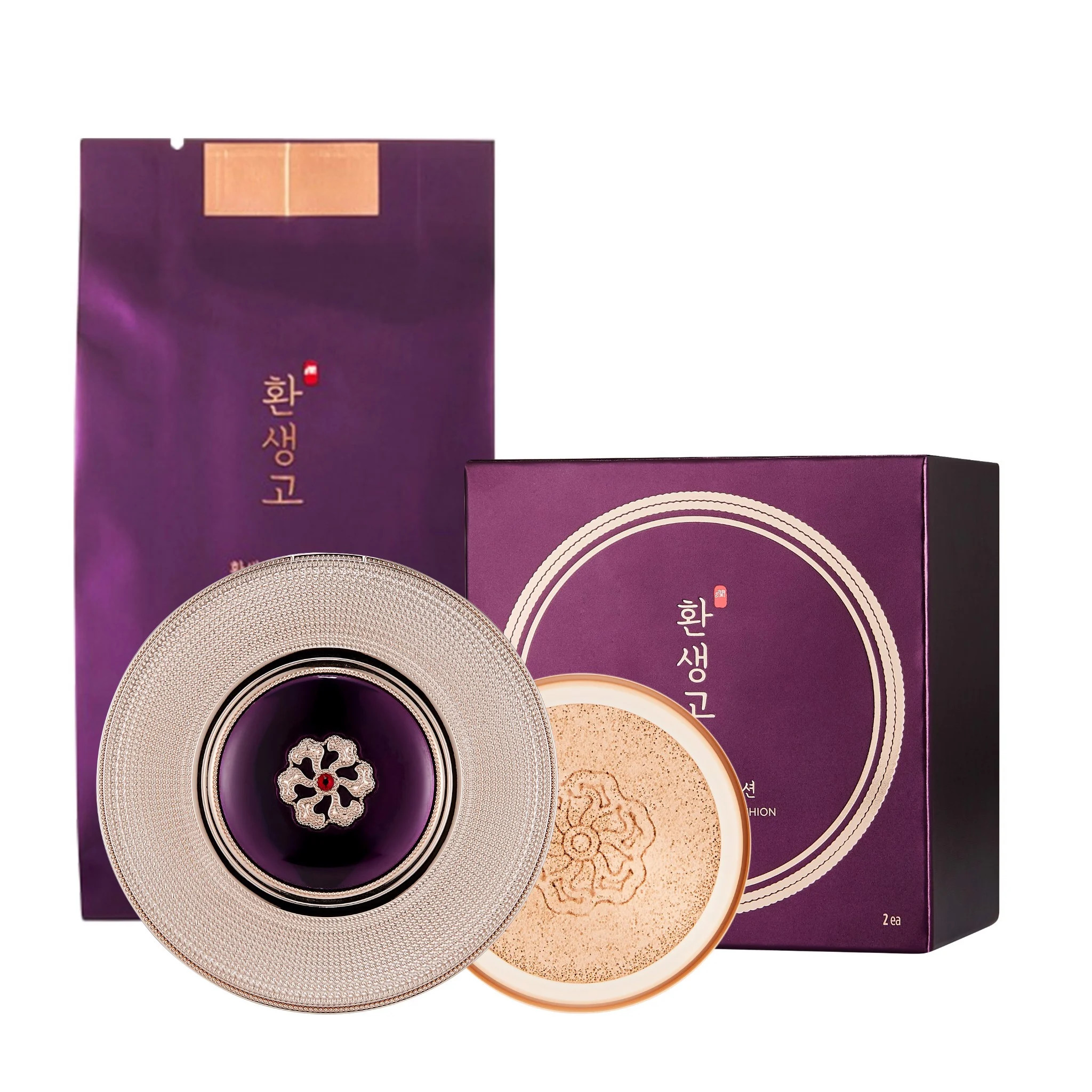 Phấn Nước Chống Nắng, Dưỡng Da Tặng Kèm Lõi Yehwadam Hwansaenggo BB Cushion SPF50+ PA+++ 20g*2